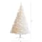 7ft. Pre-Lit White Artificial Christmas Tree, Clear LED Lights